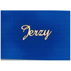 Jerzy - imię 13 x 4,5 cm (cz:Amaze)
